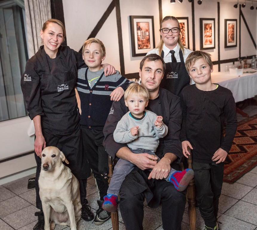 Lyng Dal Hotel og Restaurant Ry Bagian luar foto